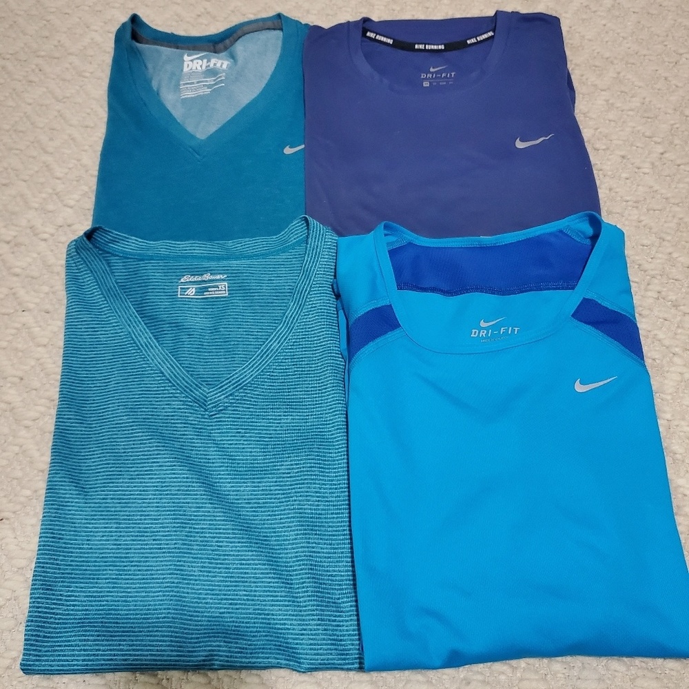 Womens athletic tops - Nike, Eddie Bauer